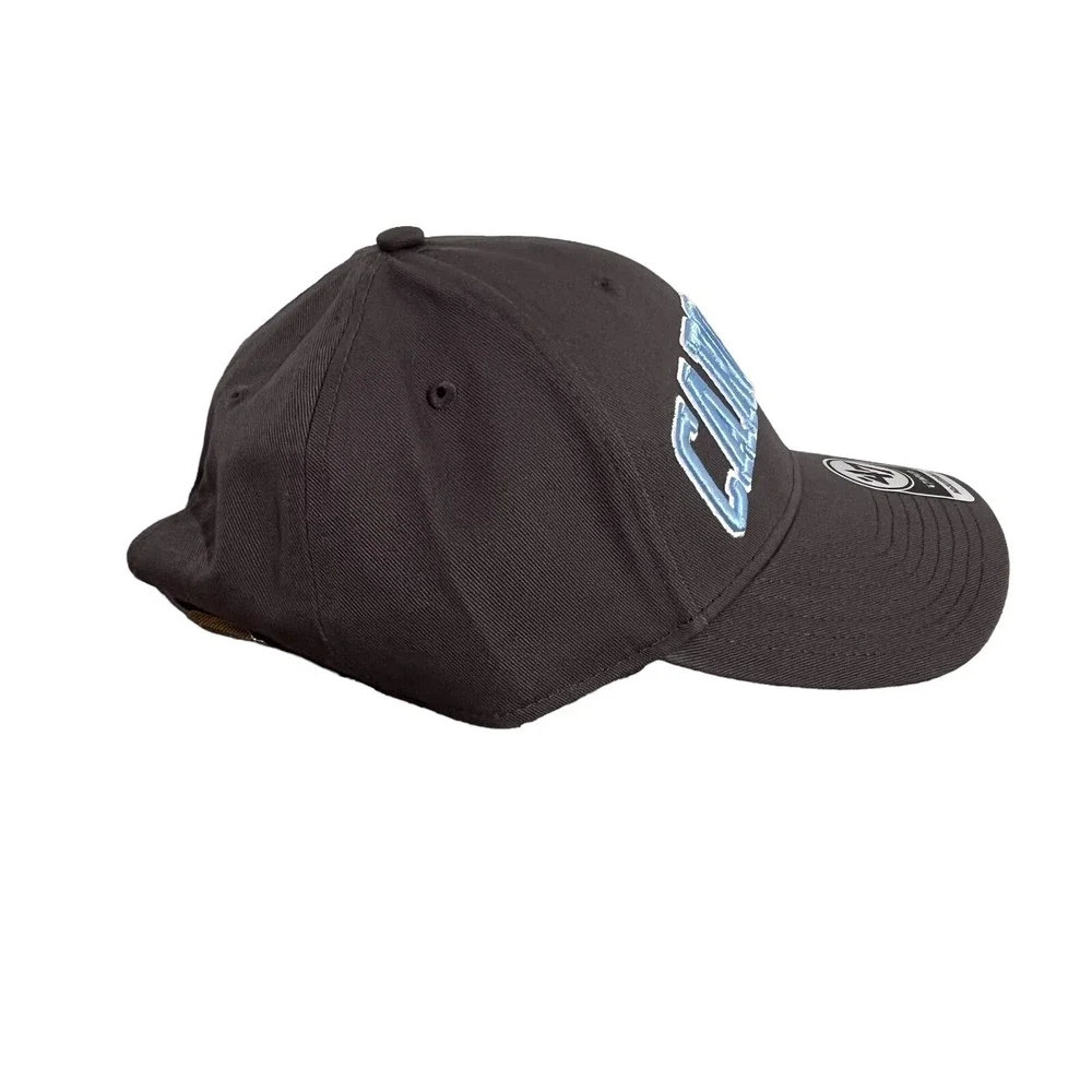 '47 Brand UNC North Carolina Tar Heels NCAA MVP Adjustable Grey Hat Cap OSFM